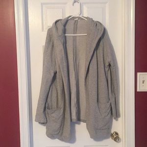 Gap sweat hooded cardigan